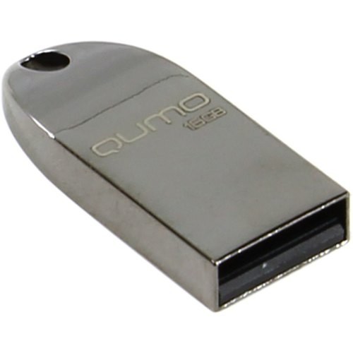 Накопитель USB 2.0 ,16Гб Qumo Cosmos QM16GUD-COS,коричневый, металл