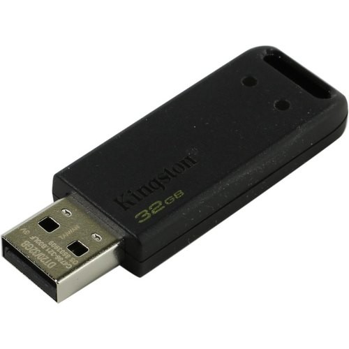 Накопитель USB 2.0 ,32Гб Kingston DataTraveler 20 DT20/32GB,черный, пластик