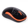 Мышь беспроводная A4Tech G3-300N, черная/оранжевая, оптическая, 1000dpi, USB, rtl
