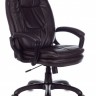 Кресло руководителя Бюрократ CH-868N/COFFEE, темно-коричневое, искусственная кожа/искусственная кожа