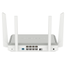 Маршрутизатор Wi-Fi двухдиапазонный ZyXEL Keenetic Peak, 8*10/100/1000 Мбит/сек, внешний, белый, rtl