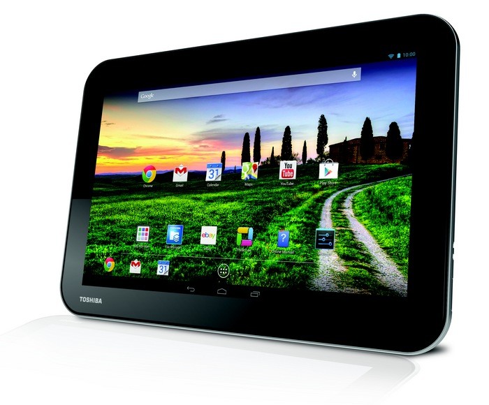 Планшет Toshiba  AT10-A 10.1"/1280x800 Android 4.2/32 Гб/1 Гб, 3G, черный, rtl(коробка)