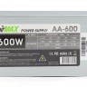 Блок питания 600Вт AirMax ,AA-600W,20+4pin/4+4pin/PCI-E 6+2 pin*1/SATA x4/Molex x2,oem