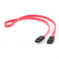 Кабель SATA-SATA,0,5м,Gembird CC-SATA-DATA,красный,пакет