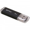 Накопитель USB 2.0 ,8Гб Silicon Power Ultima U02 SP008GBUF2U02V1K,черный, пластик
