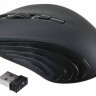 Мышь беспроводная Oklick 545MW, черная, оптическая, 1600dpi, USB(для приёмника), блистер