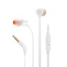 Гарнитура JBL T110,стерео,jack 3.5mm,белая,rtl