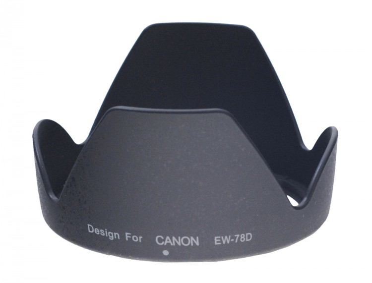 Бленда Flama JCEW-78D для объектива Canon EF-S 18-200mm f/3.5-5.6 IS, EF 28-200mm f/3.5-5.6 USM, (EW