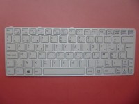 Клавиатура для ноутбука Sony , НЕрусифицированная, SVE1112M1EB, белый, oem (без коробки)
