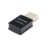 Адаптер Wi-Fi Gembird WNP-UA-005,USB 2.0, черный, блистер