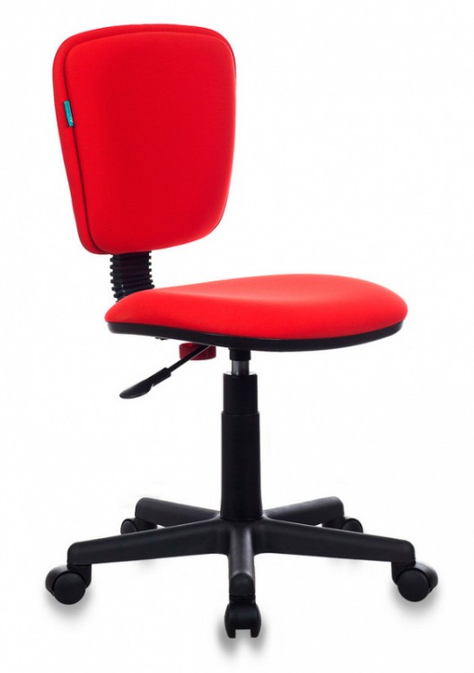Кресло офисное Бюрократ CH-204NX/26-22, красное, ткань/ткань