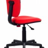 Кресло офисное Бюрократ CH-204NX/26-22, красное, ткань/ткань