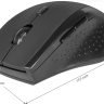 Мышь беспроводная Defender Accura MM-365, черная, оптическая, 1600dpi, USB(для приёмника), блистер