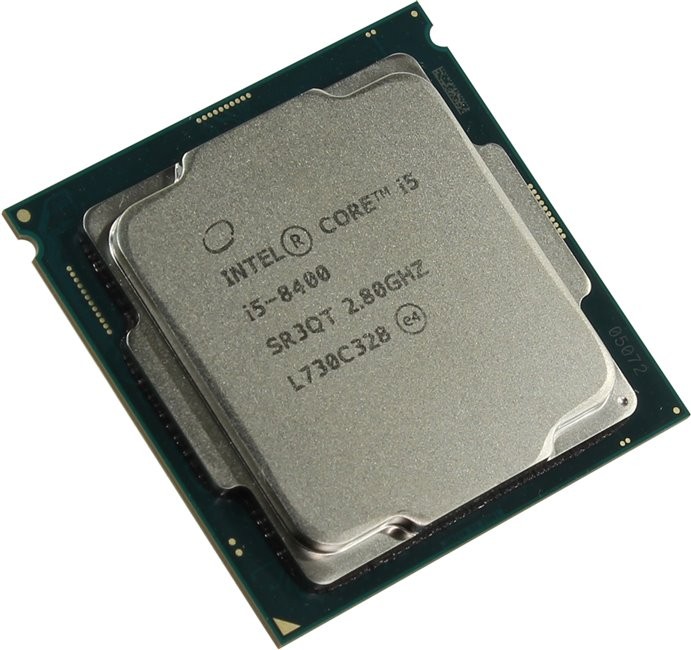 Процессор Intel Core i5 8400 2,8 ГГц(до 4,0ГГц в режиме Turbo Boost) (s1151 v.2, 9Мб, 2666 МГц) Coffee Lake oem
