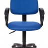 Кресло офисное Бюрократ CH-1300/BLUE, синий, ткань/ткань