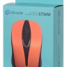 Мышь беспроводная Oklick 675MW, черная/оранжевая, оптическая, 800dpi, USB(для приёмника), rtl