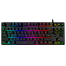 Клавиатура игровая с подсветкой Sven KB-G7400,проводная(USB),без цифр. блока,мультимедийная,черная,r