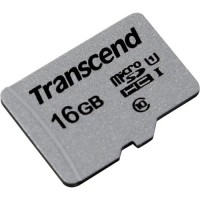 Карта памяти(б/адап.) microSDHC 16Гб/Class 10/UHS-I,Transcend 300S(TS16GUSD300S)
