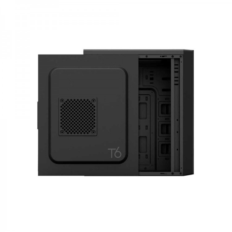 Корпус Zalman ZM-T6 без БП, Midi-Tower/ATX, mATX, черный