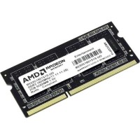 Модуль памяти SODIMM DDR3 2Гб, 1600МГц, 12800 Мб/с, AMD R532G1601S1S-UO, oem