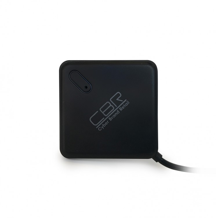 Концентратор USB CBR CH 132 4 порта USB 2.0, черный, блистер