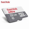 Карта памяти microSDHC 32Гб/Class 10/UHS-I,SanDisk Ultra(SDSQUNR-032G-GN3MN)