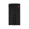 ИБП  CyberPower UT1050EI,1050ВА/630Вт, 4хC13 (комп.розетка), черный, rtl(коробка)
