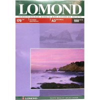 Фотобумага A3,Lomond,двухсторонняя,мат/мат,струйная,170 г/кв.м,100 листов