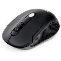 Мышь беспроводная Gembird MUSW-420, черная, оптическая, 1600dpi, USB(для приёмника), блистер