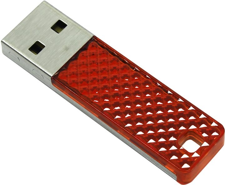 Накопитель USB 2.0 16Гб SanDisk Cruzer Facet CZ55 , красный