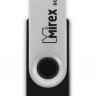 Накопитель USB 2.0 ,8Гб Mirex Color Blade Swivel,черный, металл/пластик