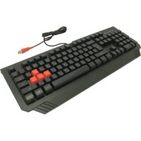 Клавиатура игровая с подсветкой A4Tech Bloody B125N Illuminate,проводная(USB),влагозащита,черная,rtl