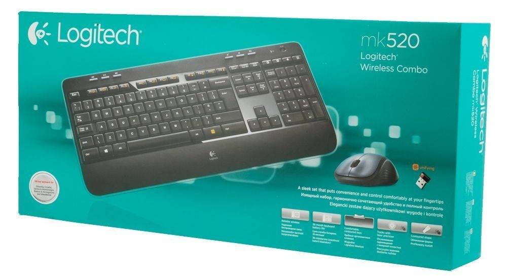 Logitech Wireless Combo MK520 920 002600 USB rtl