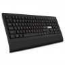 Комплект беспроводной клавиатура+мышь+коврик Sven KB-C3800W,черный,USB(для приемника),rtl
